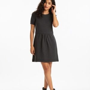 Tory Burch Knit Dress with Leather Trim Size XS/TP